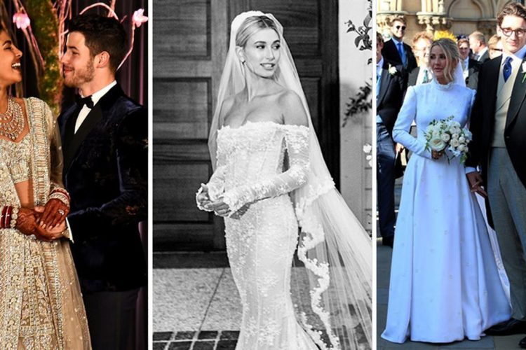Rochii de mireasa celebre: de la Kim Kardashian la Miley Cyrus