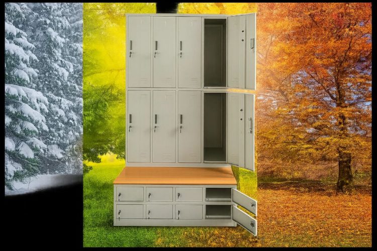 Detaliul care arata totul despre longevitatea acestui model de vestiar metalic!